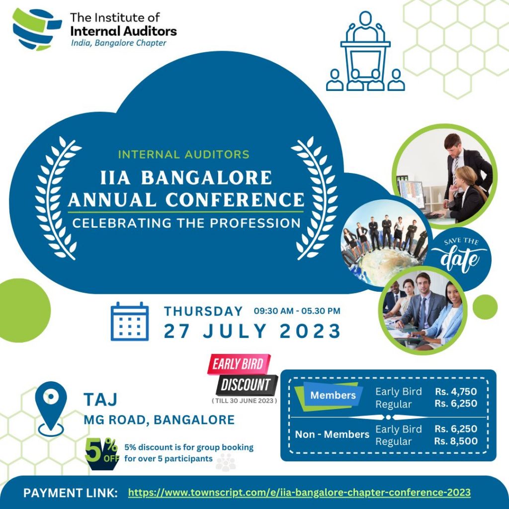 Conferences & Events Institute of Internal Auditors Bangalore Chapter