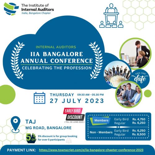 Annual Conference 2023 IIA Bangalore Chapter Institute of Internal